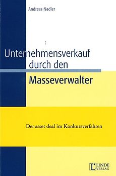 Unternehmensverkauf durch den Masseverwalter