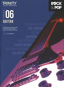Trinity Rock & Pop 2018 Guitar: Grade 6