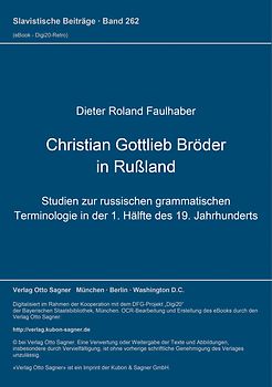 Christian Gottlieb Bröder in Rußland
