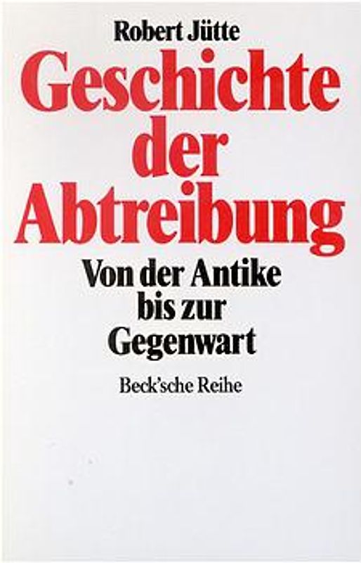 Geschichte der Abtreibung