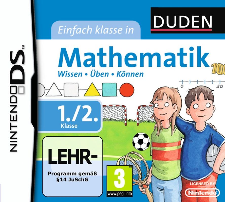 DUDEN Einfach Klasse in Mathe 1./2. Klasse Nintendo DS