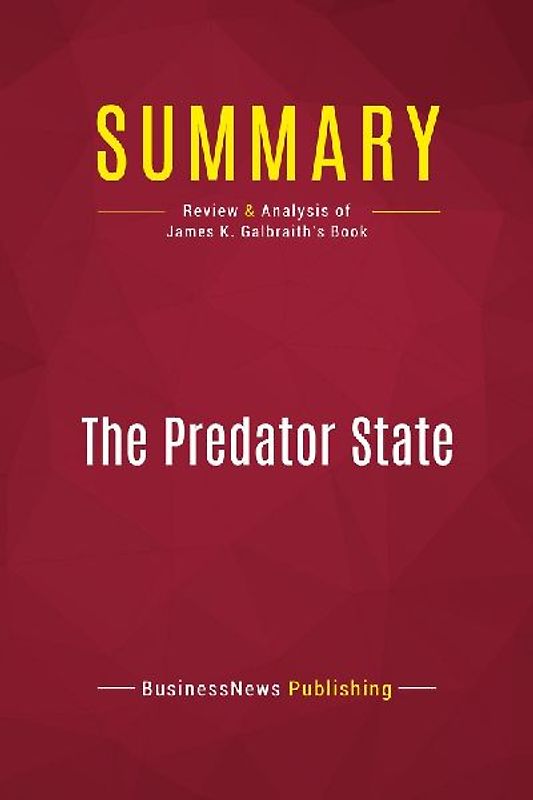 Summary: The Predator State