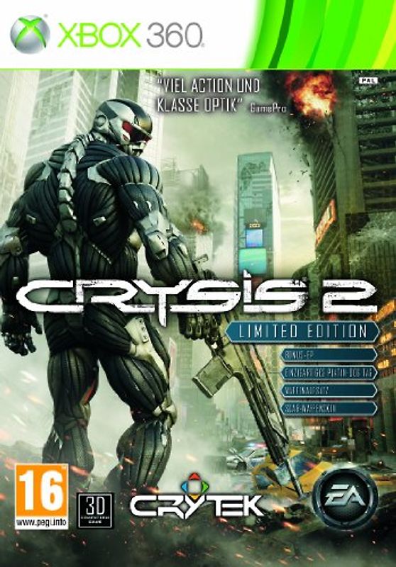 Crysis 2 [Limited Edition, Internationale Version] Xbox 360