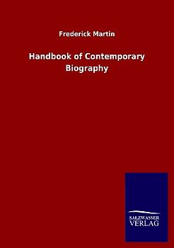 Handbook of Contemporary Biography