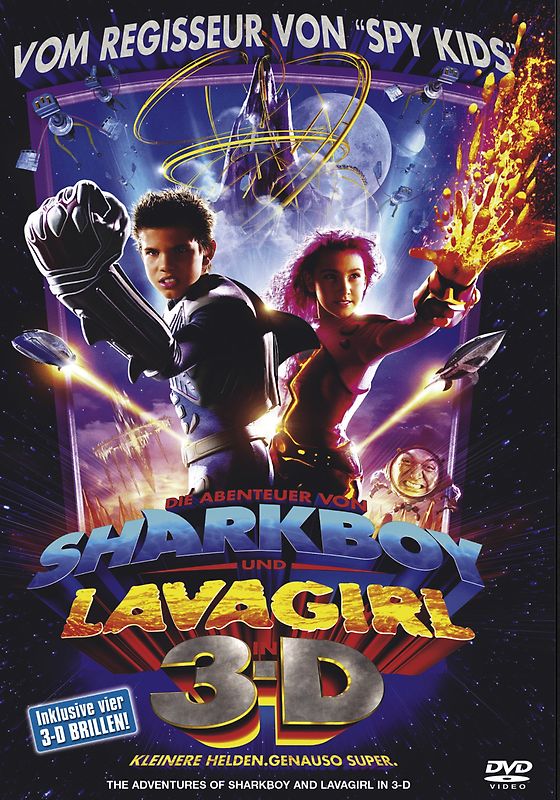Die Abenteuer von Shark Boy und Lava Girl DVD
