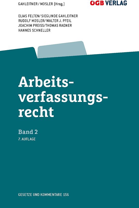Arbeitsverfassungsrecht Bd 2