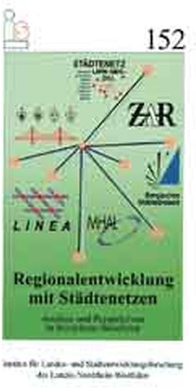 Regionalentwicklung mit Städtenetzen