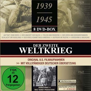 Der Zweite Weltkrieg [8 DVD + CD-Rom] DVD
