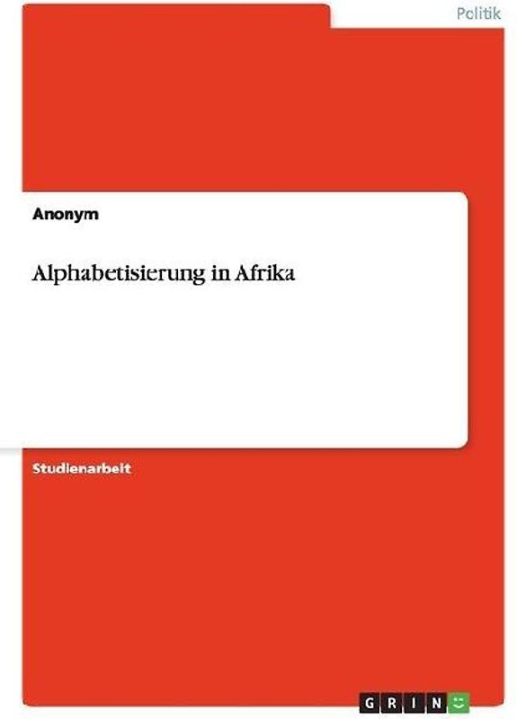 Alphabetisierung in Afrika