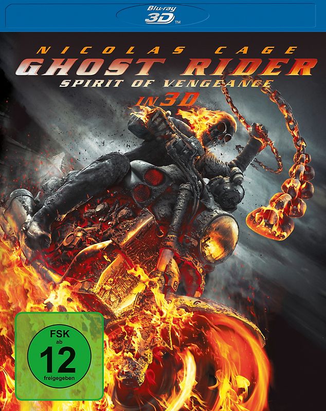 Ghost Rider: Spirit of Vengeance [3D] 3D Blu-ray Disc