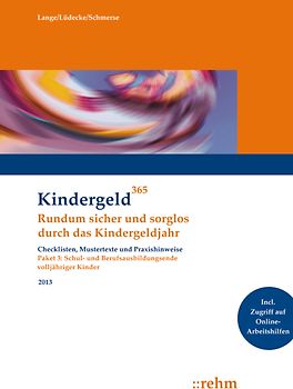 Schul- und Berufsausbildungsende volljähriger Kinder 2013