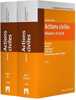 Commentaire pratique Actions civiles