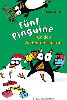 Fünf Pinguine für den Weihnachtsmann