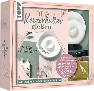 Kreativ-Set - Kerzenhalter gießen