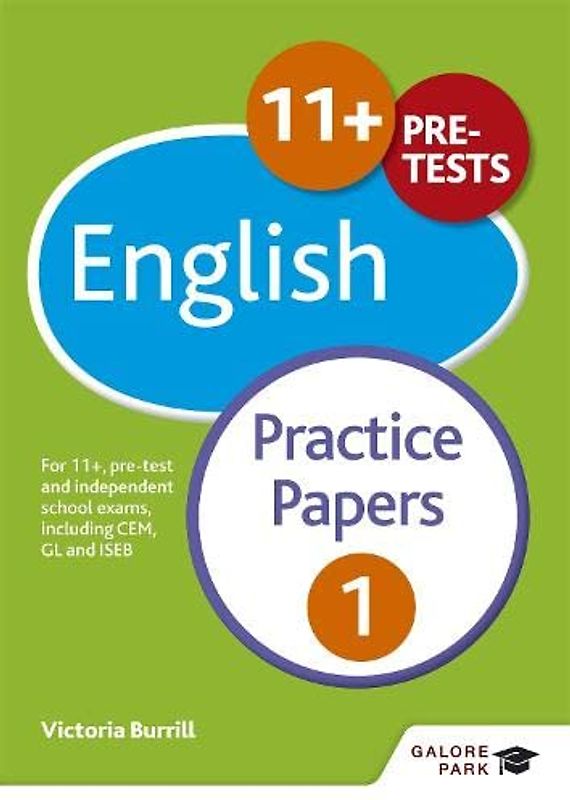 11+ English Practice Papers 1