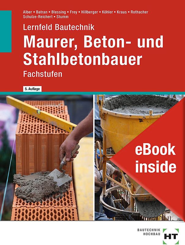 eBook inside: Buch und eBook Maurer, Beton- und Stahlbetonbauer