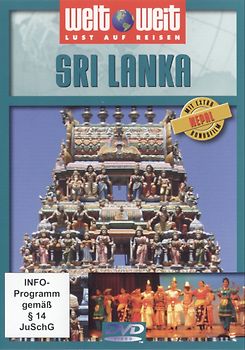 Sri Lanka (mit Bonusfilm Nepal) Reihe: welt weit / 1 DVD, Länge: ca. 73 Minuten DVD