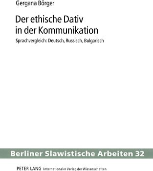 Der ethische Dativ in der Kommunikation