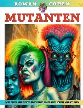 Mutanten – Malbuch mit seltsamen und unglaublichen Kreaturen