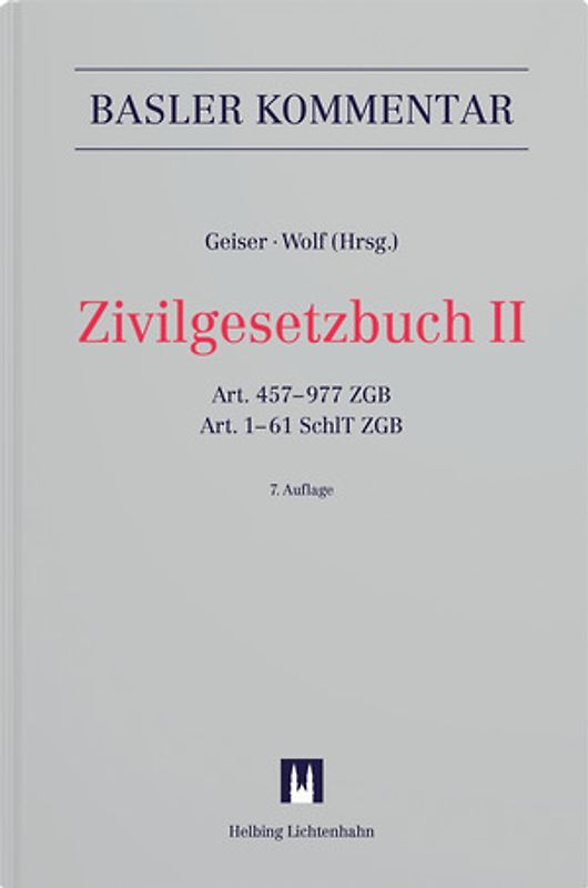 Zivilgesetzbuch II
