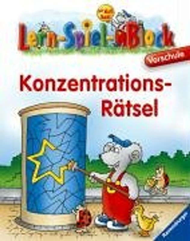 Konzentrations-Rätsel (Vorschule)