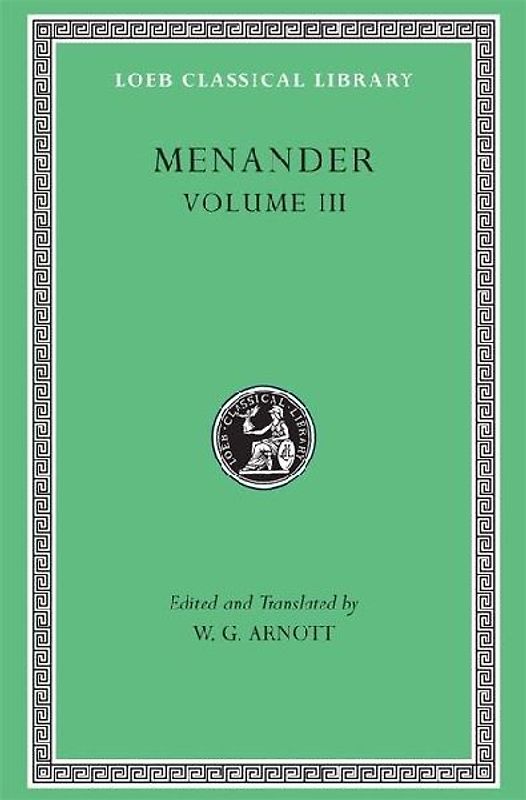 Menander, Volume III