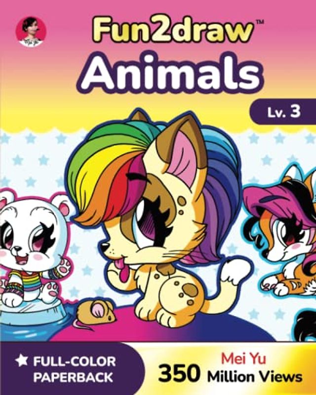 How to Draw Animals - Fun2draw Lv. 3: Learn how to draw and create cool and fancy animals step by step drawing guide