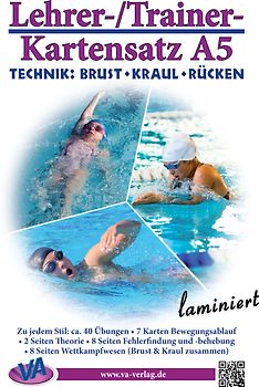 Basis-Kartensatz "Technik" Brust-Kraul-Rücken, A5
