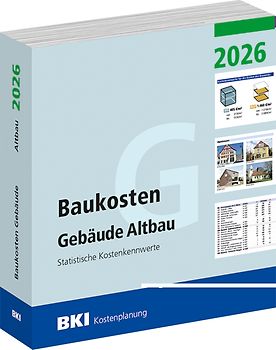BKI Baukosten Gebäude Altbau 2026