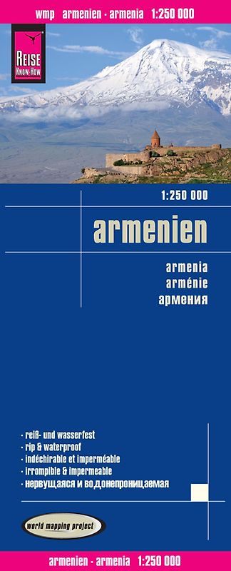 Reise Know-How Landkarte Armenien / Armenia (1:250.000)