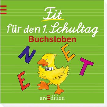 Fit für den 1. Schultag - Buchstaben