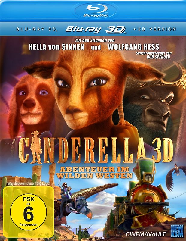 Cinderella - Abenteuer im Wilden Westen [3D] 3D Blu-ray Disc