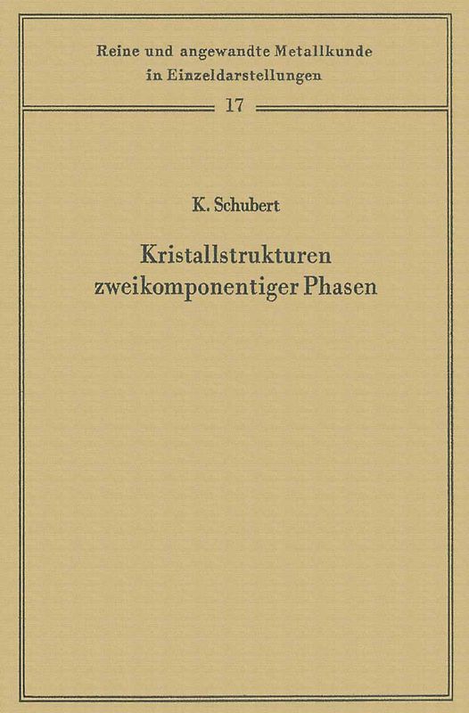 Kristallstrukturen zweikomponentiger Phasen