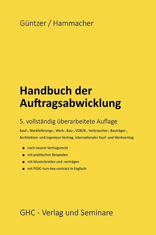 Handbuch der Auftragsabwicklung