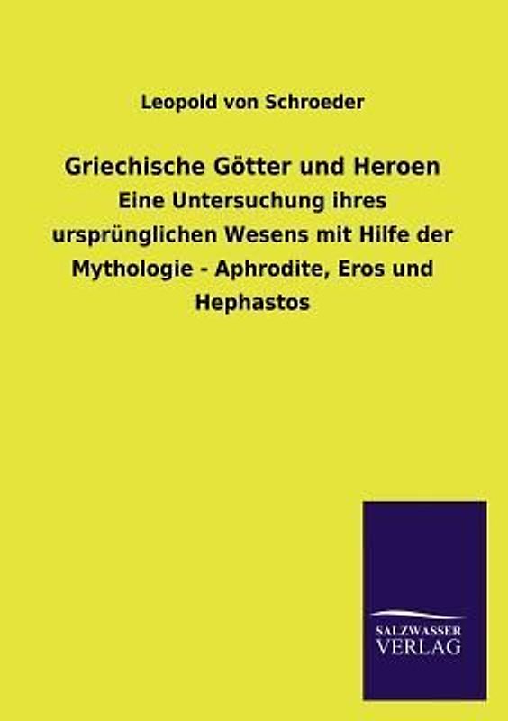 Griechische Götter und Heroen