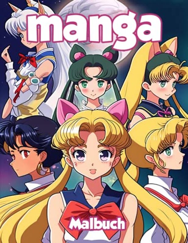 Manga Malbuch: Erleben Sie die Kunst der japanischen Comic-Illustrationen