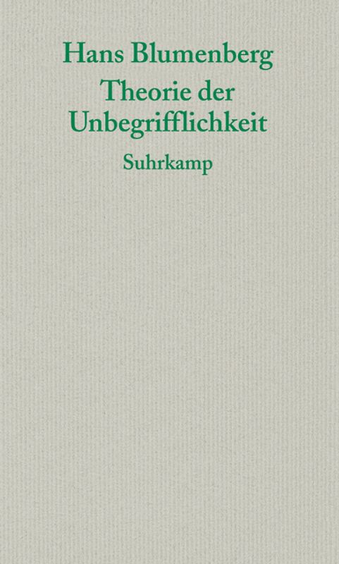 Theorie der Unbegrifflichkeit