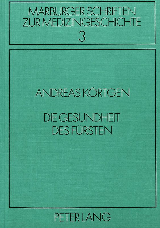 Die Gesundheit des Fürsten