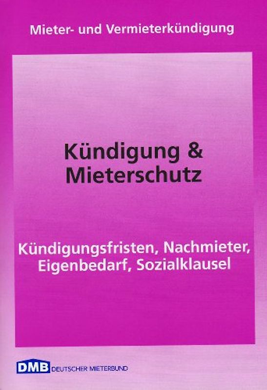 Kündigung & Mieterschutz