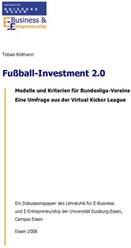 Fußball-Investment 2.0