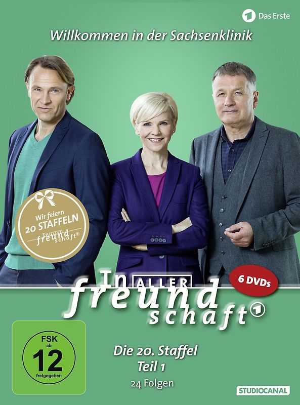 In aller Freundschaft - Die 20. Staffel, Teil 1 [6 DVDs] DVD