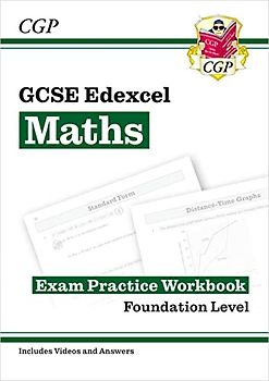 GCSE Maths Edexcel Exam Practice Workbook: Foundation - includes Video Solutions and Answers
