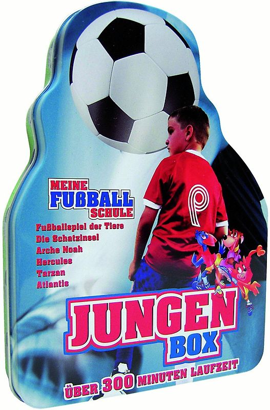 Jungen Box: Meine Fußballschule (Metallbox) DVD