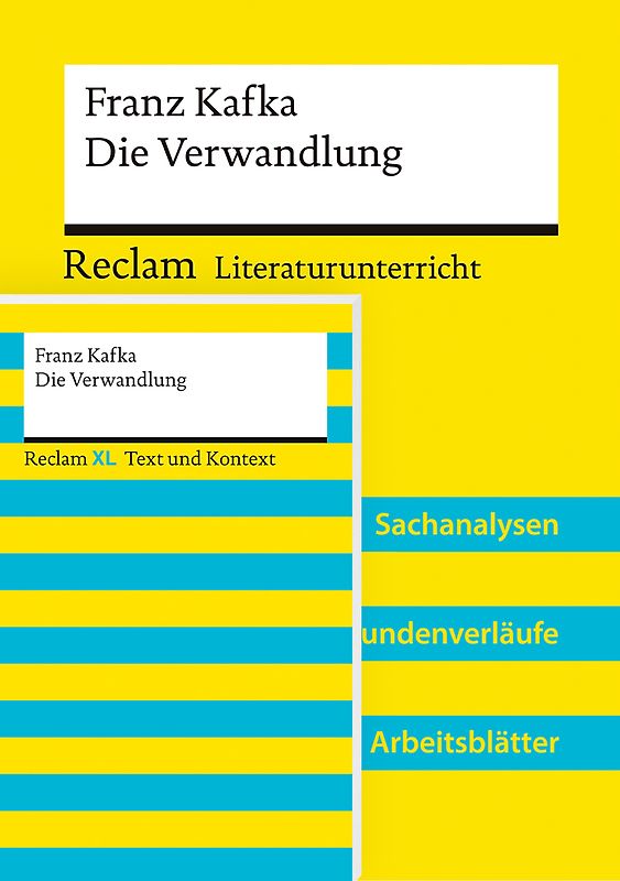 Paket für Lehrkräfte "Franz Kafka: Die Verwandlung" (Textausgabe und Lehrerband). 2 Bände eingeschweißt