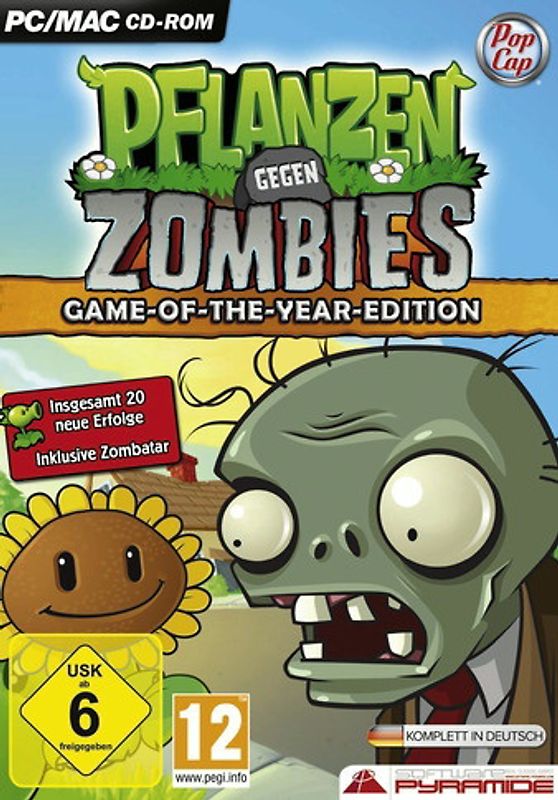 Pflanzen gegen Zombies - Game of the Year-Edition [Software Pyramide] MacOS