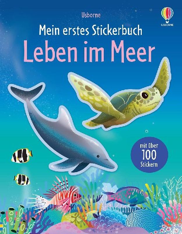 Mein erstes Stickerbuch: Leben im Meer