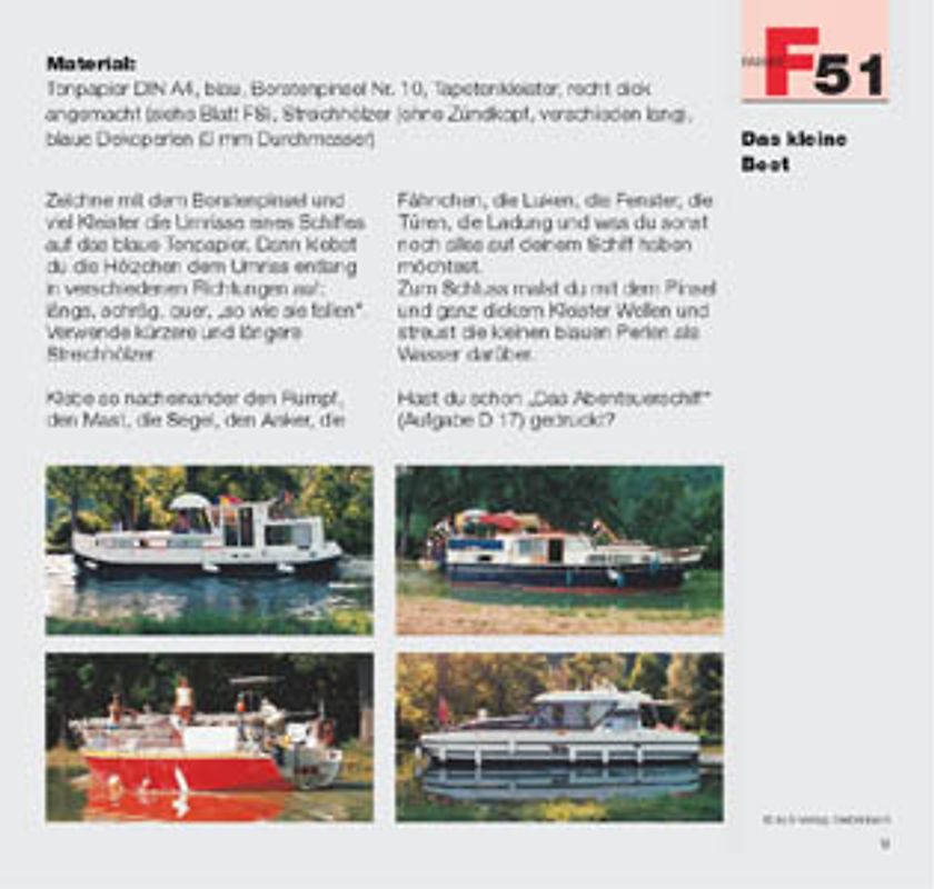 Freiarbeitskarten Bildende Kunst Farbe V 49-60