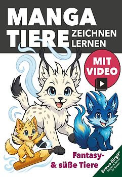 Manga-Tiere zeichnen lernen – für Kinder ab 8 mit tollen Zeichen-Videos