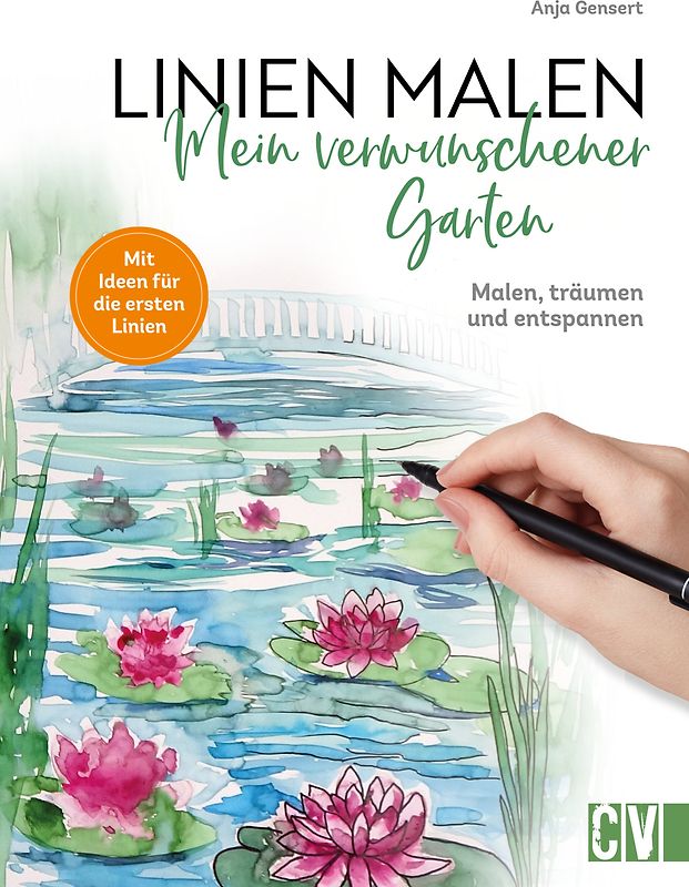 Linien malen – Mein verwunschener Garten