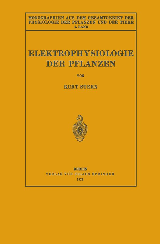 Elektrophysiologie der Pflanzen